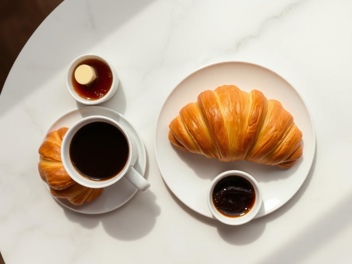 Flaky Cultured Butter Croissants